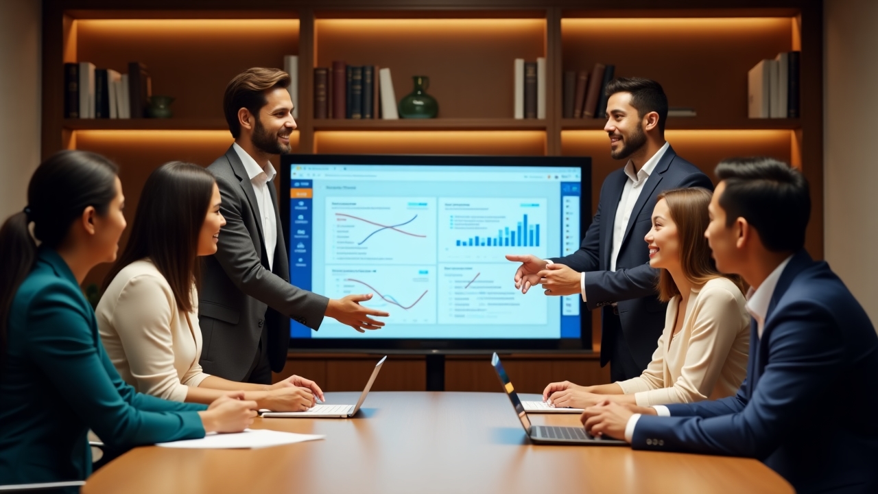 Réunion stratégique de pricing chez Solstiqo